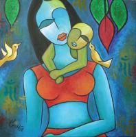 Figurative - Mother - Acrylic On Canvas