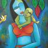 Mother - Acrylic On Canvas Paintings - By Priya Pariyani, Figurative Painting Artist