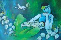 Figurative - Mother - Acrylic On Canvas