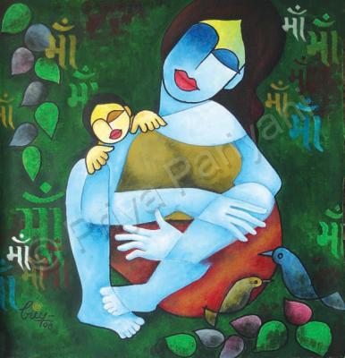 Figurative - Mother - Acrylic On Canvas