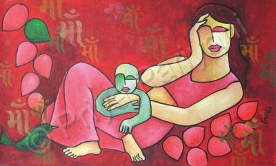 Figurative - Mother - Acrylic On Canvas