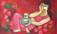 Figurative - Mother - Acrylic On Canvas