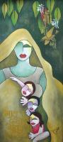 Figurative - Mother - Acrylic On Canvas