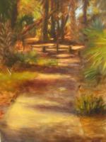 Landscape - Road To The Zoo - Oil