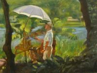Gary Painting - Oil Paintings - By Ann Holstein, Plein Air-Studio Painting Artist
