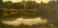 Winter Springs Golf - Oil Paintings - By Ann Holstein, Plein Air - Studio Painting Artist