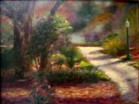 Landscape - Road To The Garden - Oil