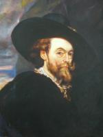 Old Masters - Rubens Self Portrait - Oil