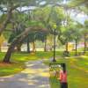 Painting In The Park - Oil Paintings - By Ann Holstein, Plein Air - Studio Painting Artist