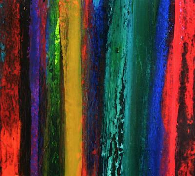 Stripes - Bamboo Forest - Acrylic