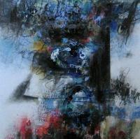 Untitled - Mixed Media Paintings - By Richard And Kim Bouchard, Abstract Painting Artist