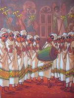 Harmony - Acrylics On Canvas Paintings - By Nebiyu Assefa, Traditional Painting Artist