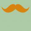 Moustache 3 - Digital Printmaking - By Lasse Orling, Art Posters Printmaking Artist
