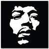 Jimi Hendrix Pop Art - Acrylics On Canvas Paintings - By Lasse Orling, Pop Art Painting Artist