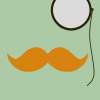 Moustache 4 - Digital Printmaking - By Lasse Orling, Art Posters Printmaking Artist