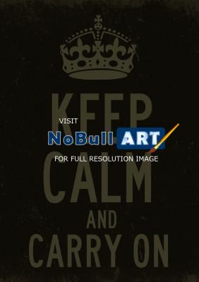 Posters - Keep Calm And Carry On - Digital