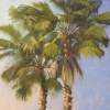 Morning Palms - Oil Paintings - By Beth Pendleton, Realism Painting Artist