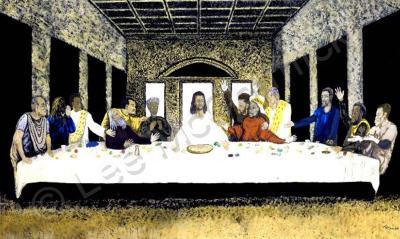 Religious - The Lords Supper - Mixed Medium