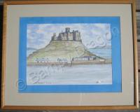 St Michaels Mount - Water Colour Paintings - By Bampy Dragon, Realism Painting Artist