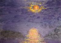 Impressionism - A Warm Night - Oil