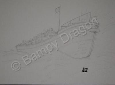 Drawings - Sailing - Pencil