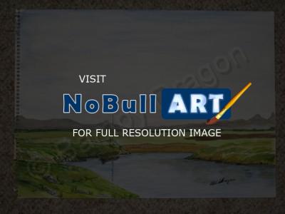 Landscapes - Norfolk Broads - Water Colour