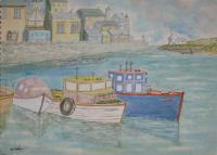 Seascapes - Porthleven - Water Colour