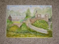 Trefen - Water Colour Paintings - By Bampy Dragon, Realism Painting Artist