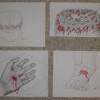 Christ Passion 7 - Pen Ink  Pencil Drawings - By Bampy Dragon, Impressionism Drawing Artist