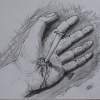 Christ Passion 002 - Pencil And Ink Drawings - By Bampy Dragon, Realism Drawing Artist