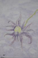 First Flower Of Spring - Water Colour Paintings - By Bampy Dragon, Impressionism Painting Artist