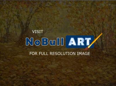 Impressionist Landscapes - Reminiscences About Autumn - Oil On Canvas