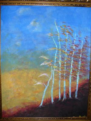 Landscape - B Trees - Acrylic