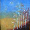 B Trees - Acrylic Paintings - By Raza Mirza, Freestyle Painting Artist
