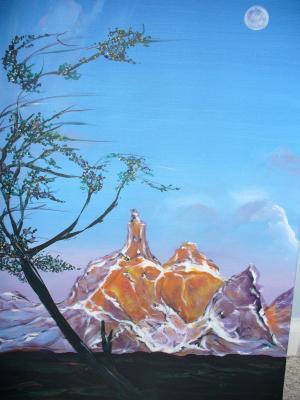 Landscape - S Mountain - Acrylic