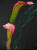 Plant 01 - Acrylic Paintings - By Raza Mirza, Freestyle Painting Artist