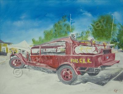 Innovative - Old Fire Engine - Oil