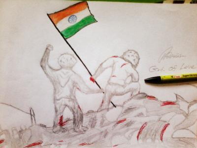 My Art - India - Pencil Color