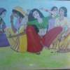 Sringar - Water Colour Paintings - By Dr Aparajita Chauhan, Compozetion Painting Artist