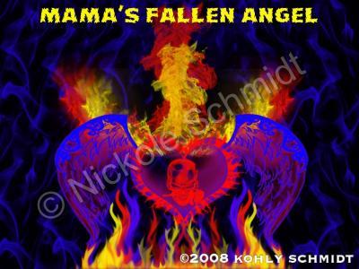 Photoshop - Mamas Fallen Angel - Various Mac Computer Programs