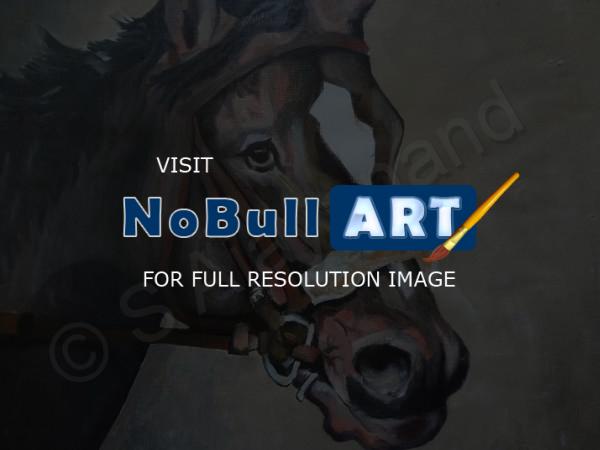 Oil - Horse - Oil Painting