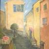 Siesta At Porto Venere - Oil On Canvas Paintings - By Marcela Jestrabova, Impressionism Painting Artist