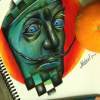 Salvador Dali - Color Pencil  Paper Drawings - By Yair Sarmiento, Realism Drawing Artist