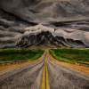 Into The Storm - Watercolor Paintings - By Yvonne Breen, Realizm Painting Artist