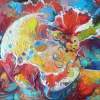Abstract Thought 4 - Oil Paintings - By Teimuraz Kharabadze, Abstract Thought Painting Artist