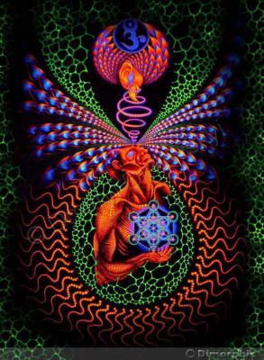 Fluoroart - Third Eye Size 150 X 2 M - Acrylic