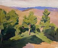 Paisaje Del Guadarrama - Oleo Paintings - By Pintor Alejandro Cabeza, Landscape Painting Artist