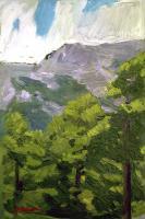 Pintor Alejandro Cabeza - Paisaje Del Guadarrama - Pintor Alejandro Cabeza - Oleo
