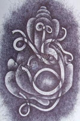 Good - God Ganesh 2 - Pen Work