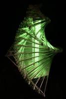 Wave-4 - Metal Glass Plexyrgb Led Sculptures - By Caspar Zax And Eugene Janson, Contemporary Modern Sculpture Artist